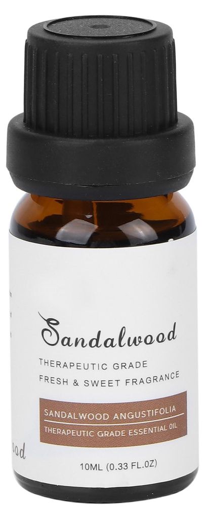 Fexms 10 ml Bio-Sandalen-ätherisches Öl, Hautpflege- und Massageduft