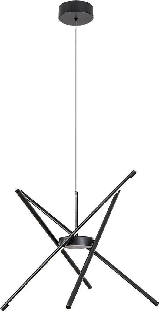 Rabalux 72338 Henli2 Suspension LED 40W en Métal Noir Moderne
