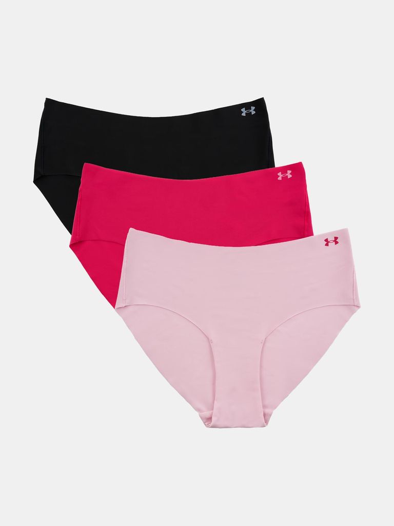 Under Armour Damen Slip UA Pure Stretch NS HIP – 3er Pack, Größe L
