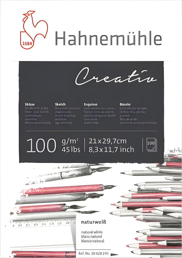 Hahnemühle Skizzenblock Creativ - A3, 100 g/qm, 100 Blatt