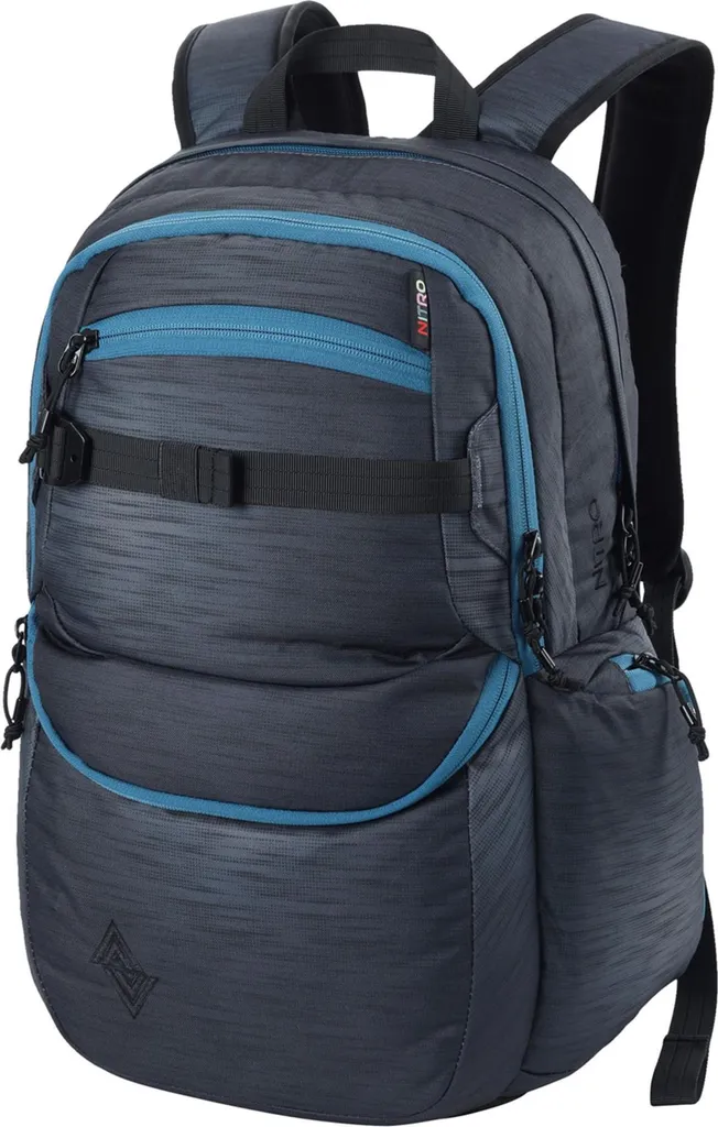 NITRO Future Hero Zaino 35L Blu Scuro - Zaino Laptop 17" Professionale