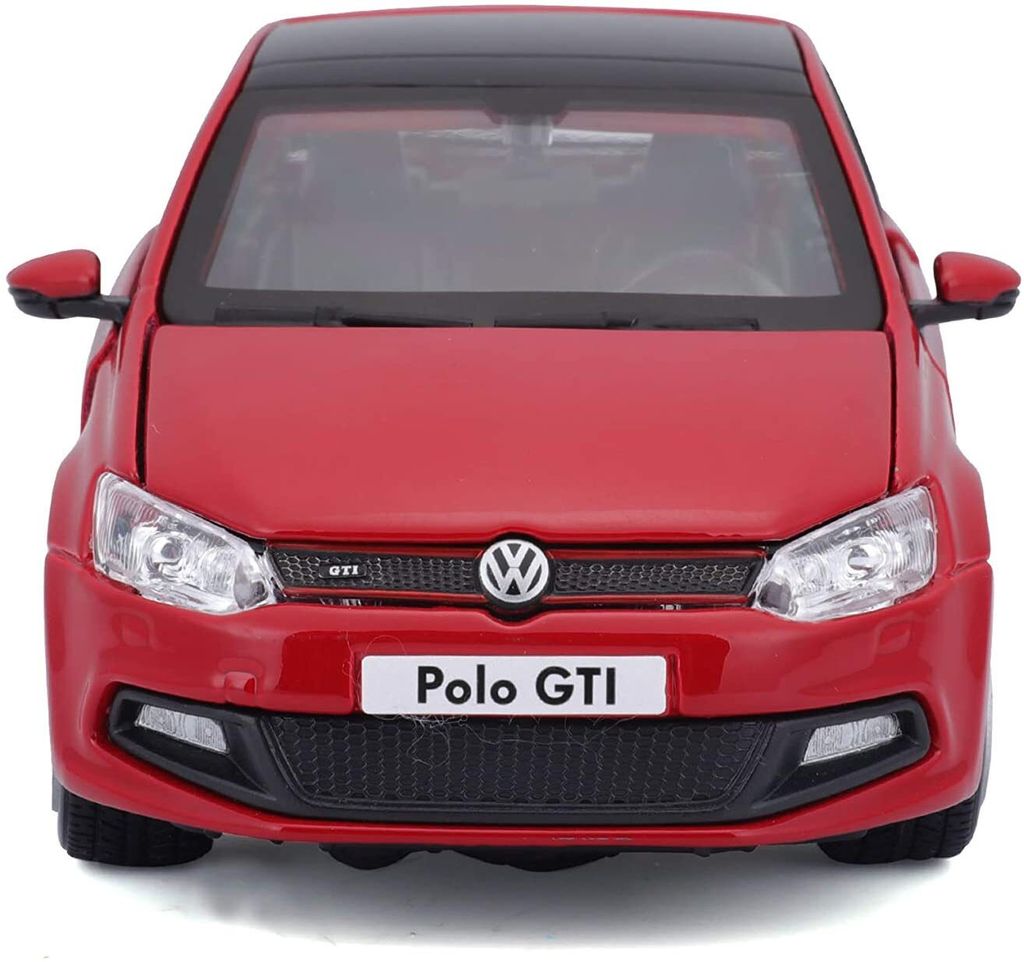 Bburago 18-21059 - Model auta - VW Polo GTI Mark 5 (erven, Obrázok produktu 