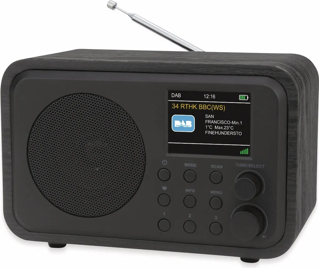 Radio de Cuisine et Jardin DAB+ Universum DR 300 Bluetooth sans Fil