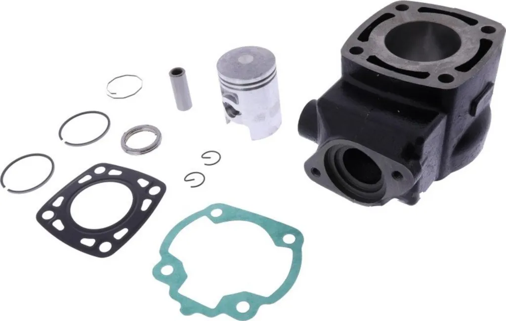 Kit haut moteur 50cc en fonte pour scooter Kymco Super 9 LC et B&W