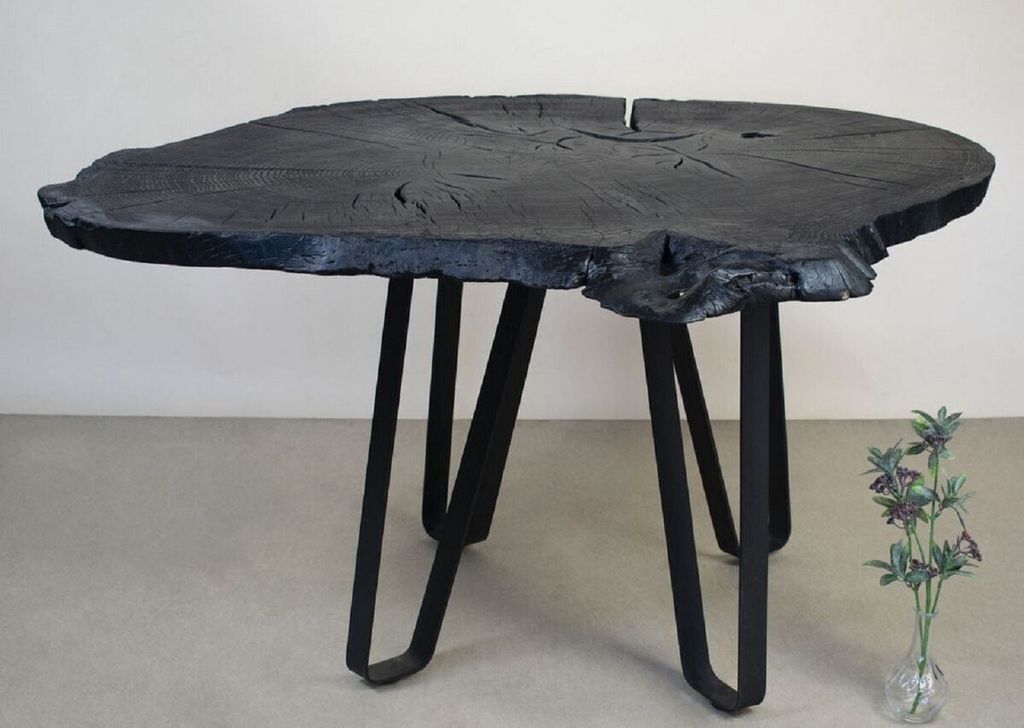 Casa Padrino Luxus Esstisch Schwarz 140 x 110 x H. 75 cm