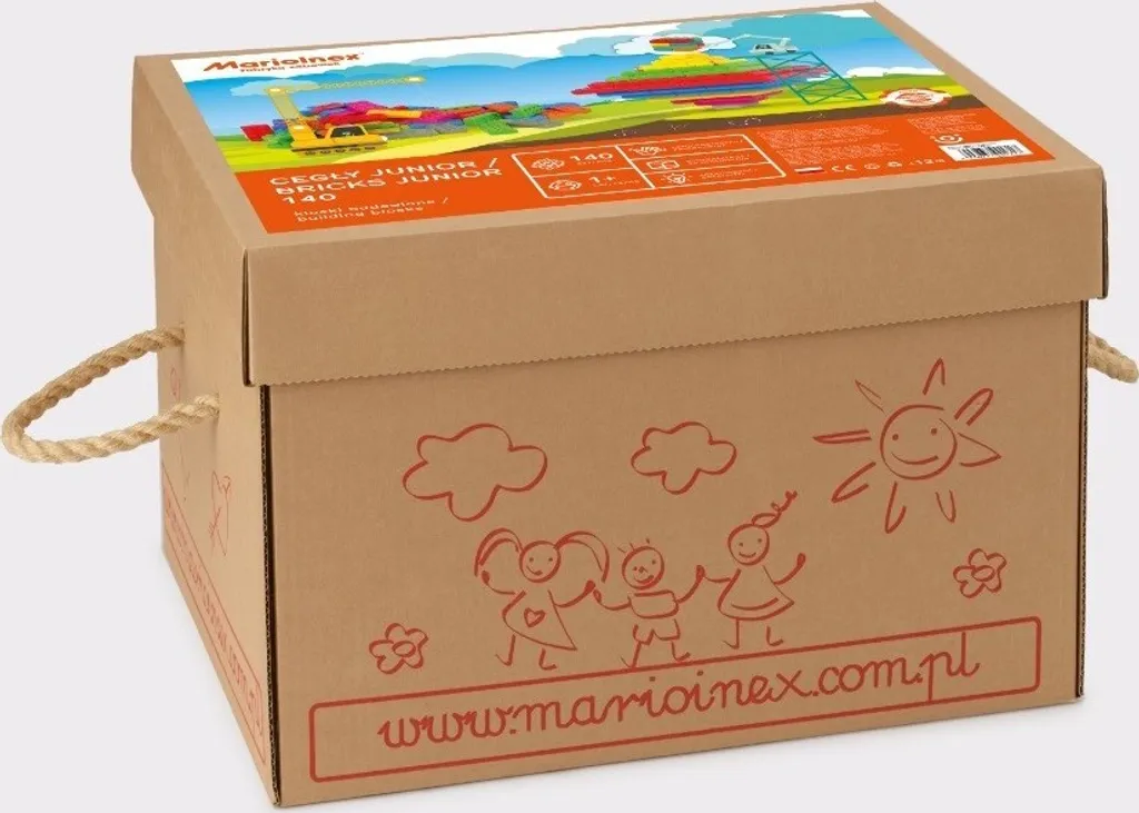 Jeu de construction Junior Bricks pour enfants - Coffret créatif 140