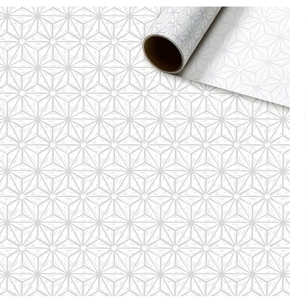 Papier Cadeau Ando Blanc 2529609760 Qualité Supérieure Stewo 50cm x 5m