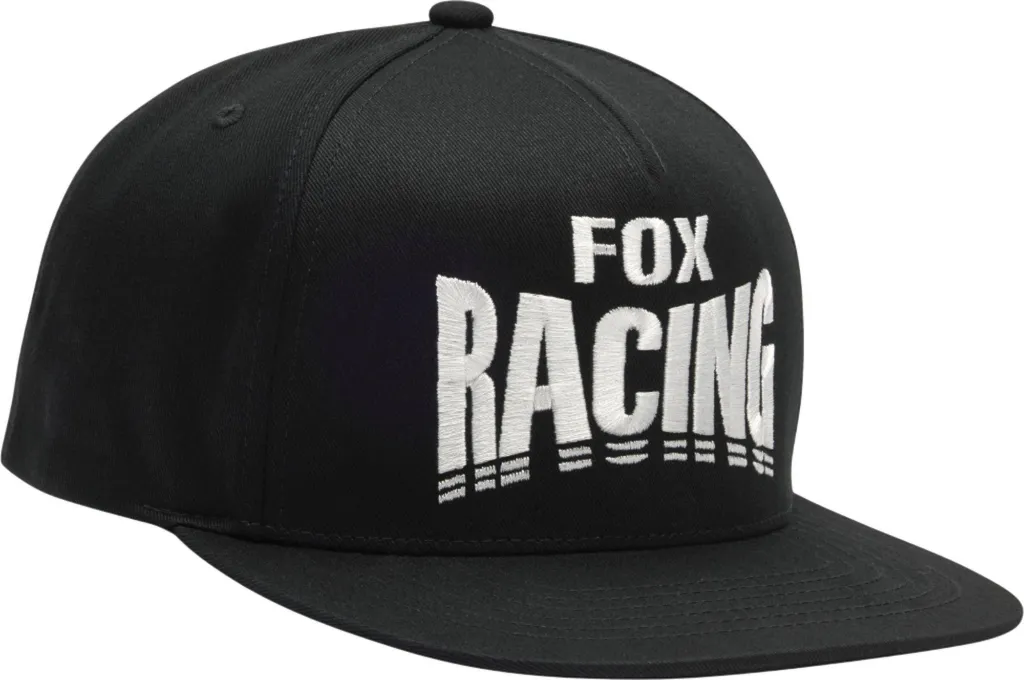 Cappello Snapback FOX Tread Nero/Bianco | Berretto Originale Fox Racing