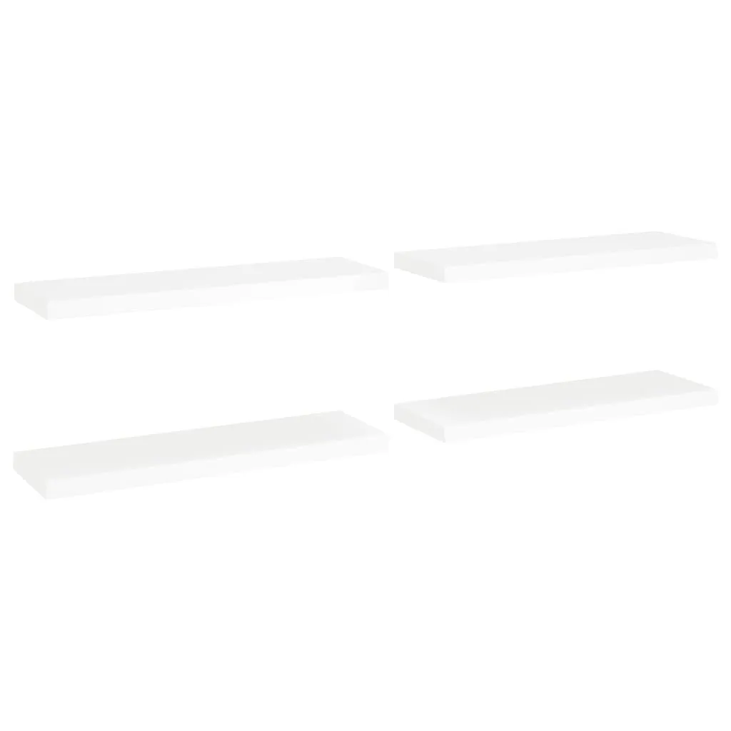 SYFAX 4 Mensole Bianche 80cm MDF | Miglior Prezzo Qualità Arredo Parete