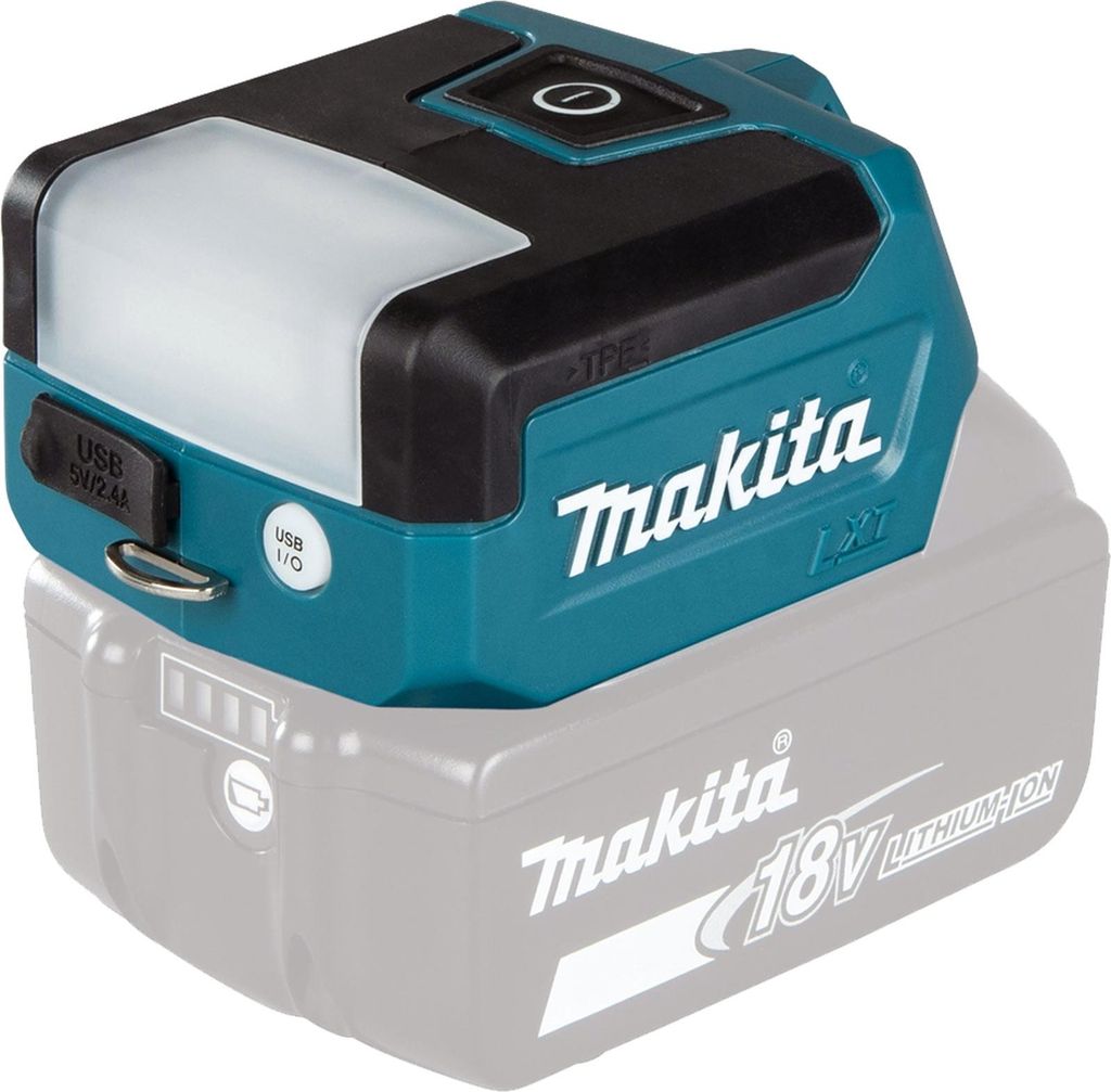 Linterna de mano LED de 18V con batería, marca Makita, Imagen del producto 