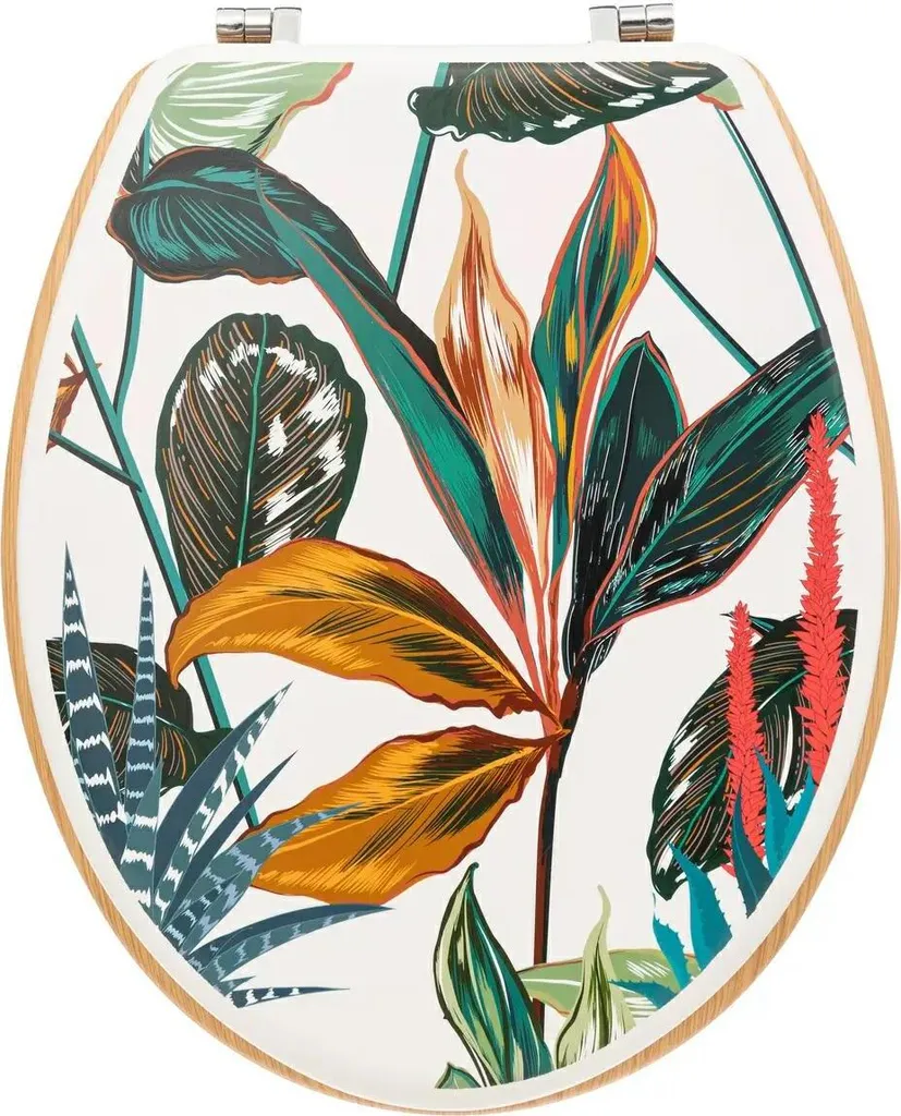 Specifiche Sedile WC 5five 174693B Palawan: HDF e Zinco Alta Densità