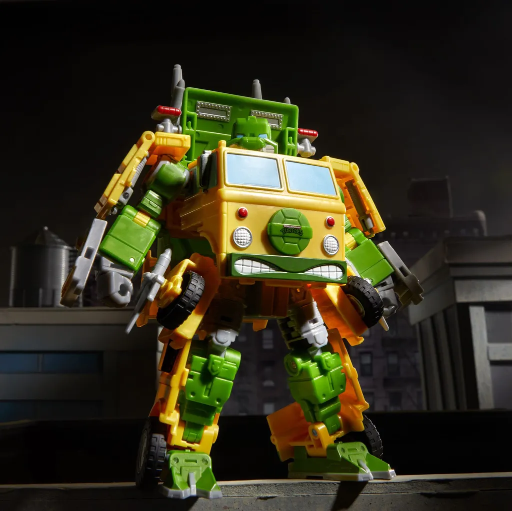 Robot Transformable Party Wallop Tortues Ninja et Transformers 24cm - 18