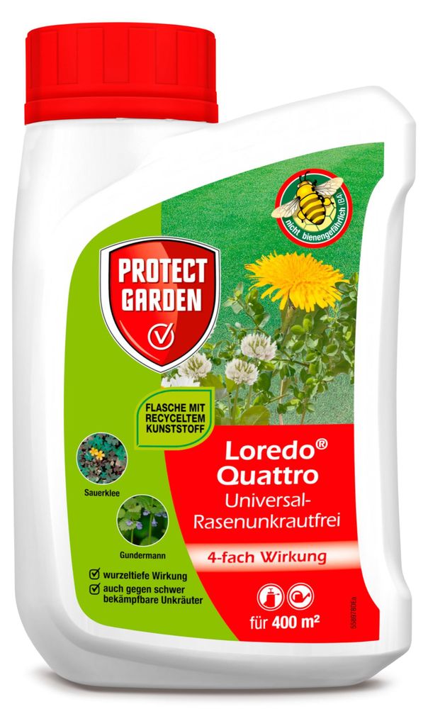 PROTECT GARDEN Universal-Rasenunkrautfrei Loredo Quattro Produktbild 