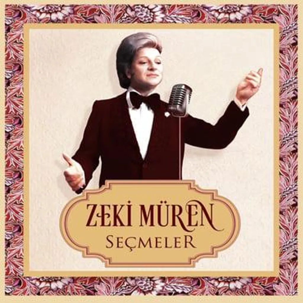 Disque Vinyle Sélections Zeki Müren Album 33 Tours Musique Orientale Rare