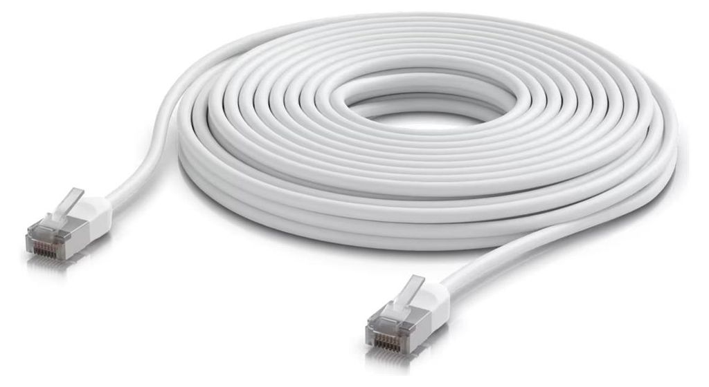 Ubiquiti UACC-Cable-Patch-Outdoor-C6A-12M-W, 12 m, Cat6a, Obrázok produktu 