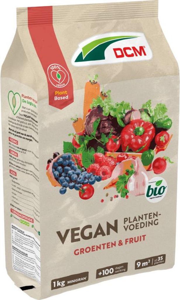 Vegane Pflanzennahrung Gemüse Obst 1 kg - Dcm
