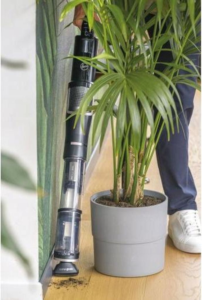 Hoover HFX10P 011, Pionowy odkurzacz, Bez worka, Czarny, Zdjęcie produktu 