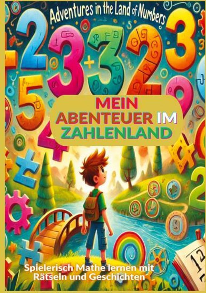 Mein Abenteuer im Zahlenland: Rätsel und Spiele zum Zahlen lernen von 1 bis 10