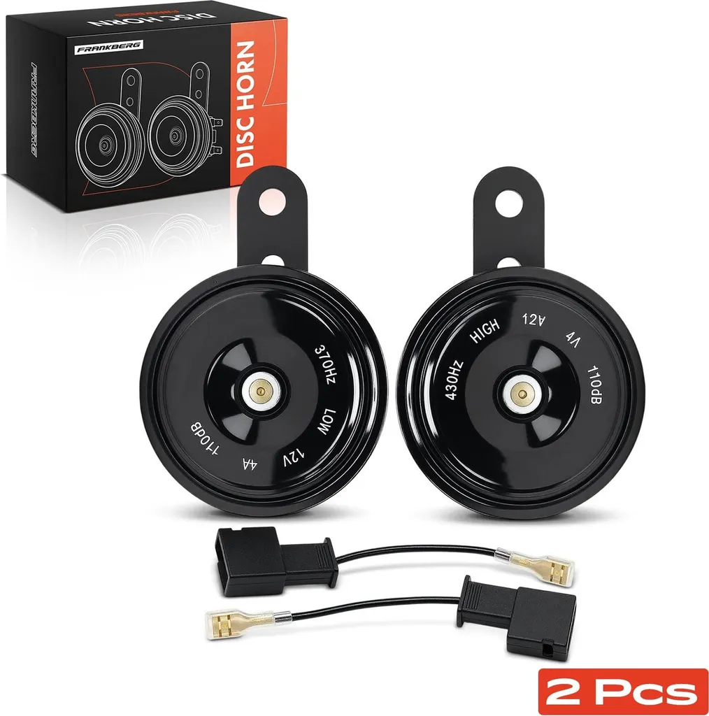 Frankberg 2x Klaxon à Disque pour Toyota Subaru et Lexus GS - 12V 110dB