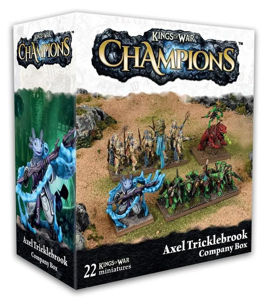Compagnie Axel Tricklebrooks Champions de la Boîte des Rois de la Guerre
