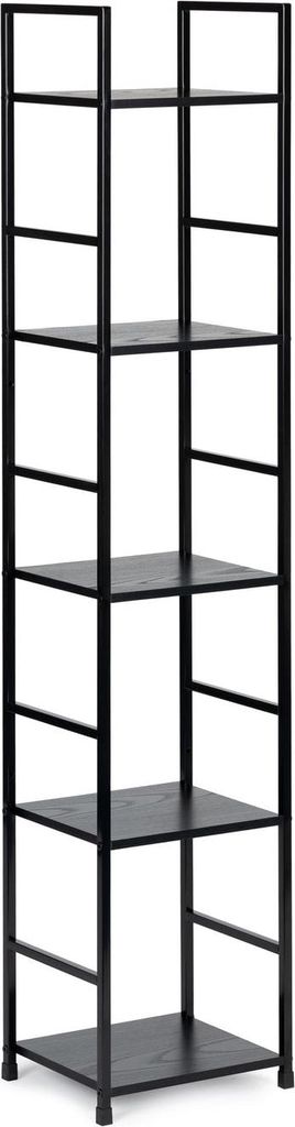 ModernHome CWJ3024144L Holzregal mit Metallrahmen und 5 Produktbild 