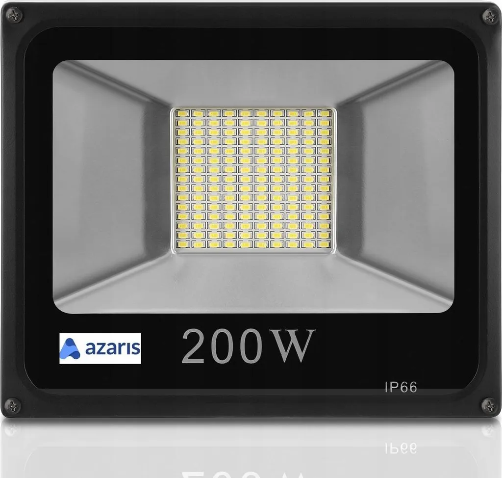 Projecteur Extérieur LED 200W Extra Plat avec Réflecteur de Lumière