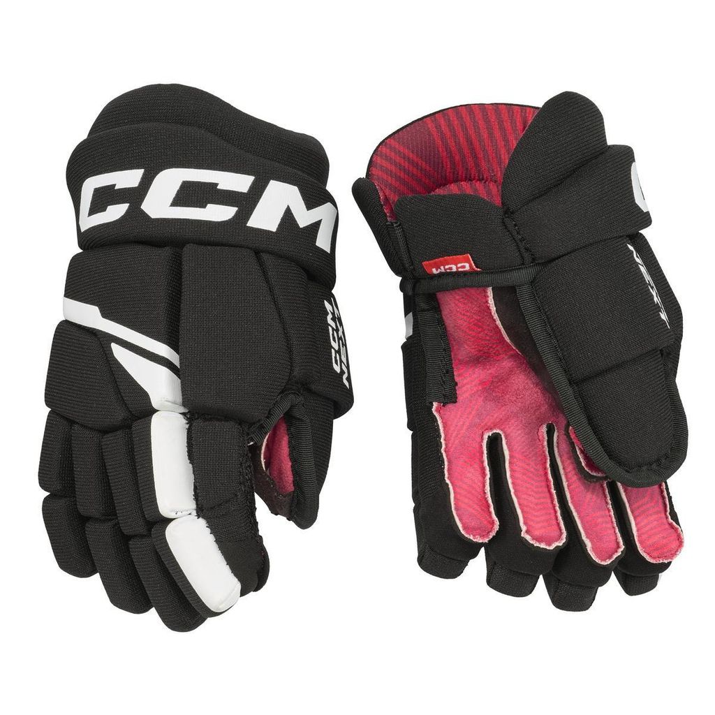 CCM Next 23 9" Black/White Eishockey-Handschuhe