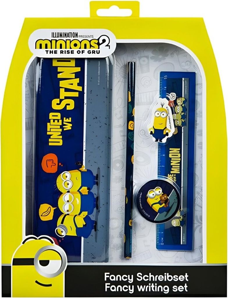 Minions Fancy Briefpapier-Set 5-teilig – Kreative Briefe mit den frechen Minions