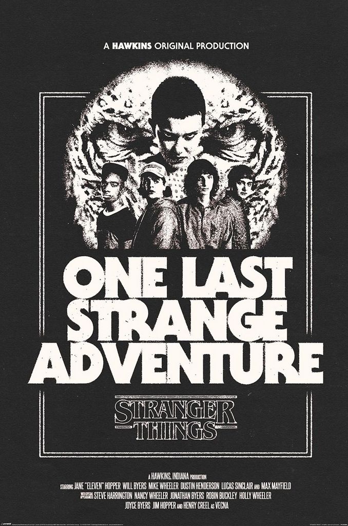 Stranger Things - Staffel 5 - one last Adventure - Poster 61x91,5 cm