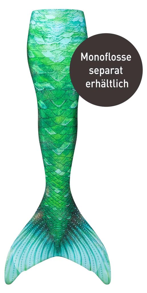 Fin Fun Stoff OHNE MONOFLOSSE, Island Opal, Youth M (122-134)