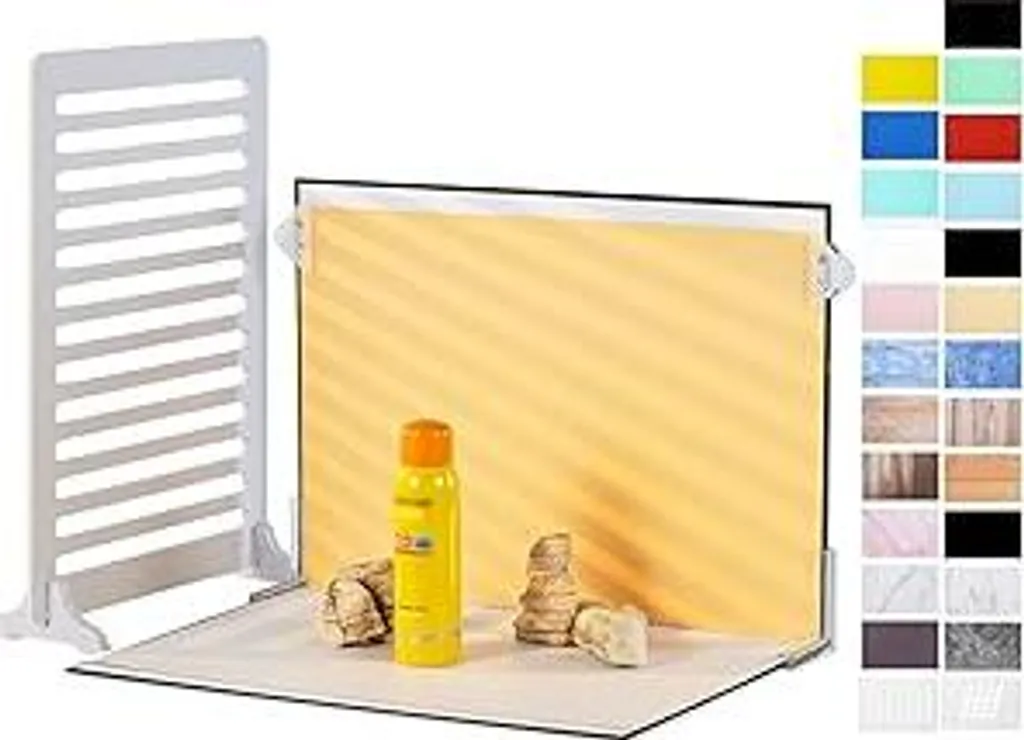 Kit 12 Sfondi Fotografia Prodotti e Food 40x30cm - 22 Motivi Professionali