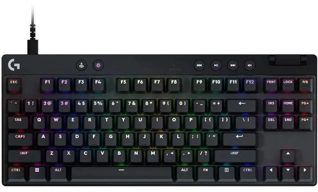 Clavier Gamer Logitech G PRO X TKL Rapid Idéal pour Compétition et FPS
