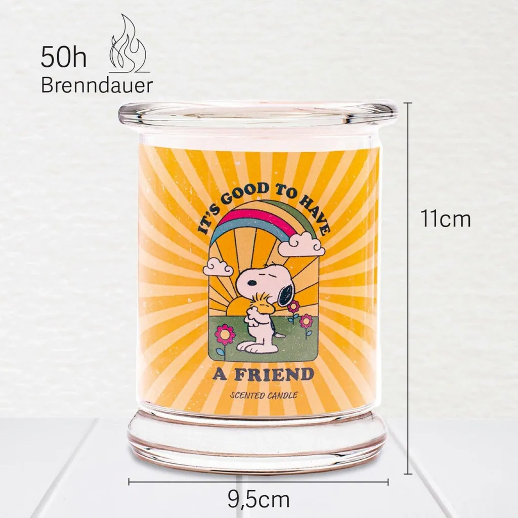 Candela Profumata Arachidi - Regalo Gourmet in Barattolo Vetro
