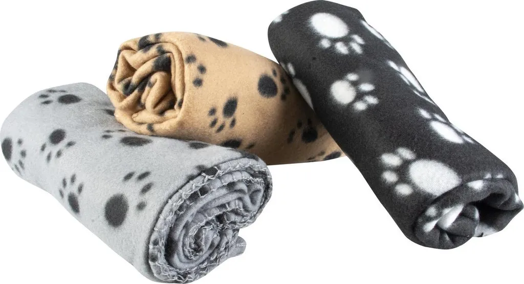 Plaid polaire pour animaux Duvo+, couverture chaude et douce pour panier