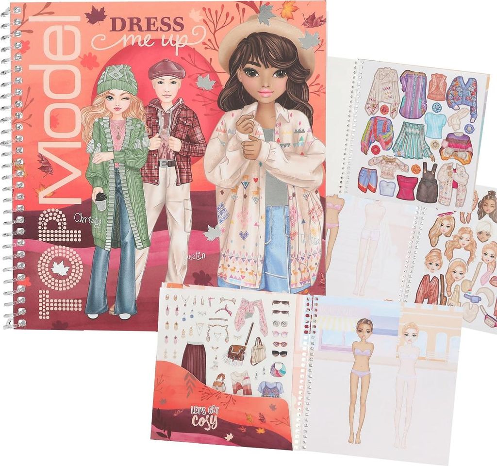 TOPModel Dress Me Up Stickerbuch COSY Image du produit 