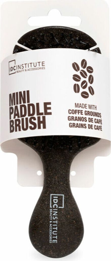 Idc Institute Mini Paddle Brush Made With Coffee 1 U