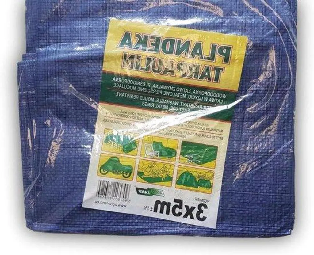 Tente-soleil 3x5m imperméable - Toile d'ombrage robuste avec attaches