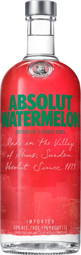 Absolut Vodka Watermelon 1L (38% Vol)- [Enthält Sulfite]