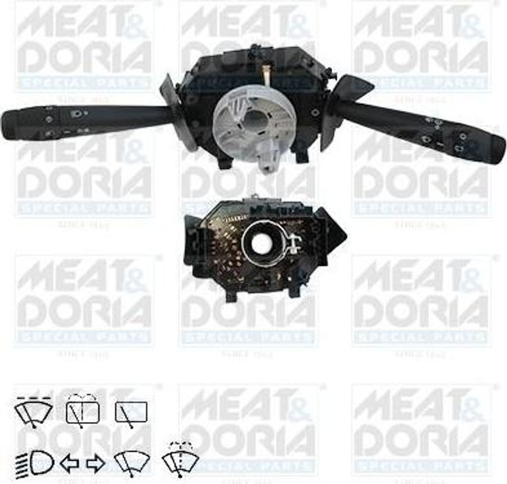 MEAT & DORIA 23078 Lenkstockschalter OE 713156614 kompatibel mit Palio
