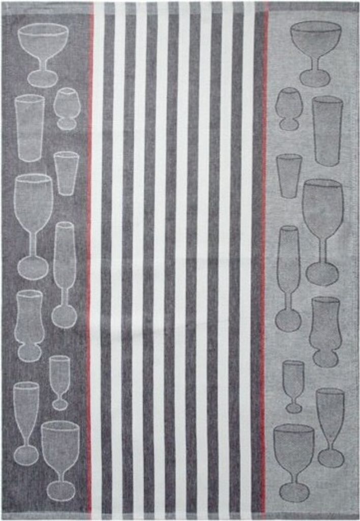 Dyckhoff Geschirrtücher 50 cm x 70 anthrazit