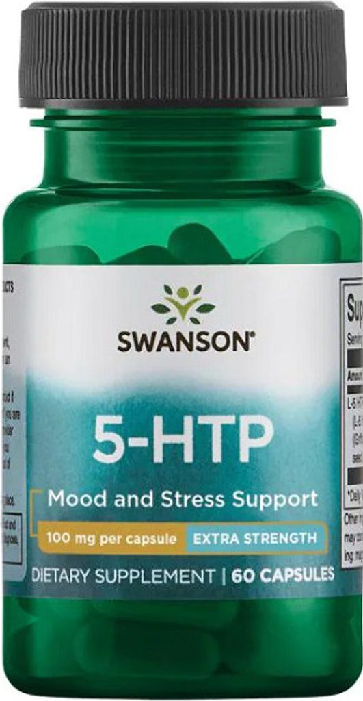5-htp 100 mg 60 Kapseln Hydroxytryptophan Swanson Health Produktbild 