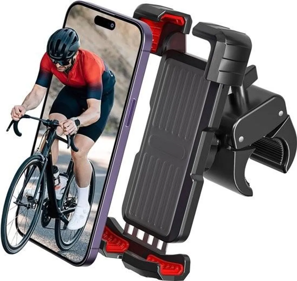 Support téléphone pour guidon vélo GPS et navigation iPhone et SE