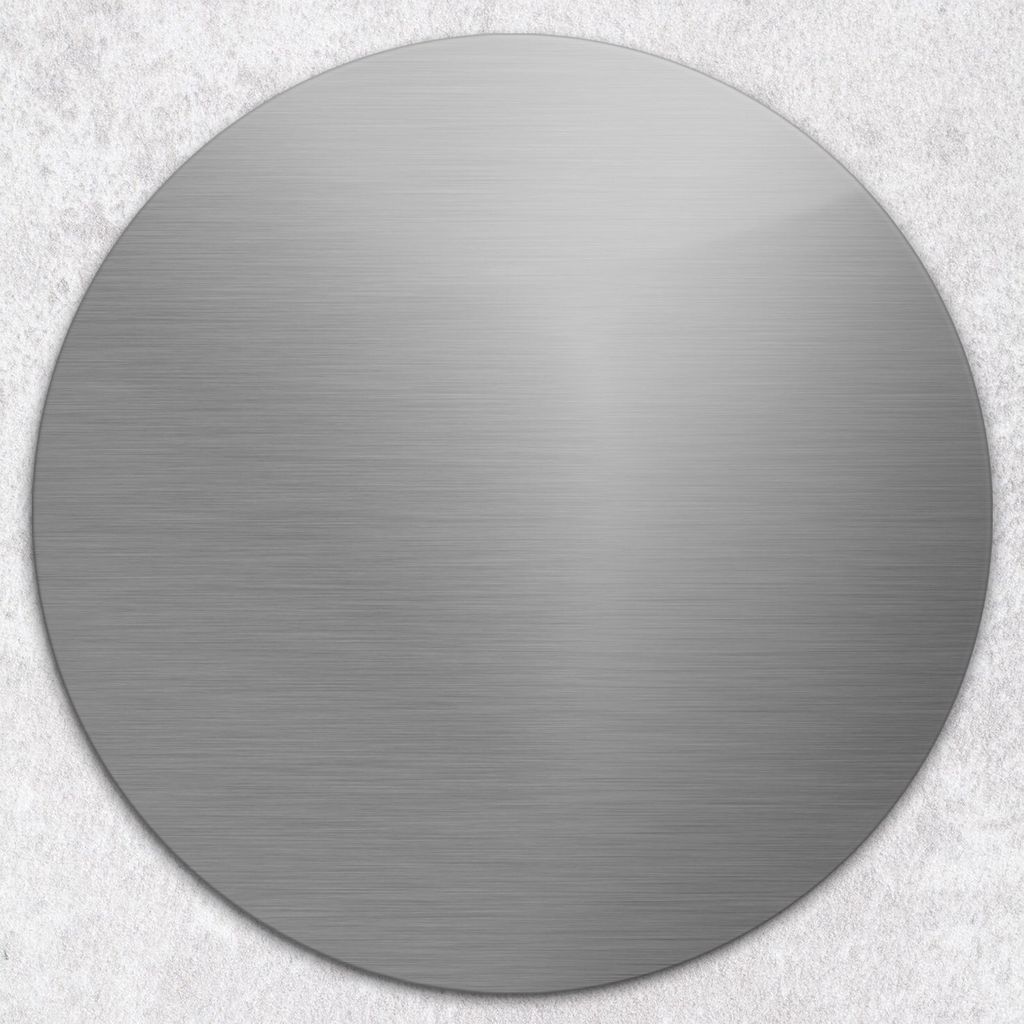 Glas-Herdabdeckplatten Glaskeramikkochfeld-Abdeckung Spritzschutz Glas Runden Schneidebrett fi40 cm - Metall