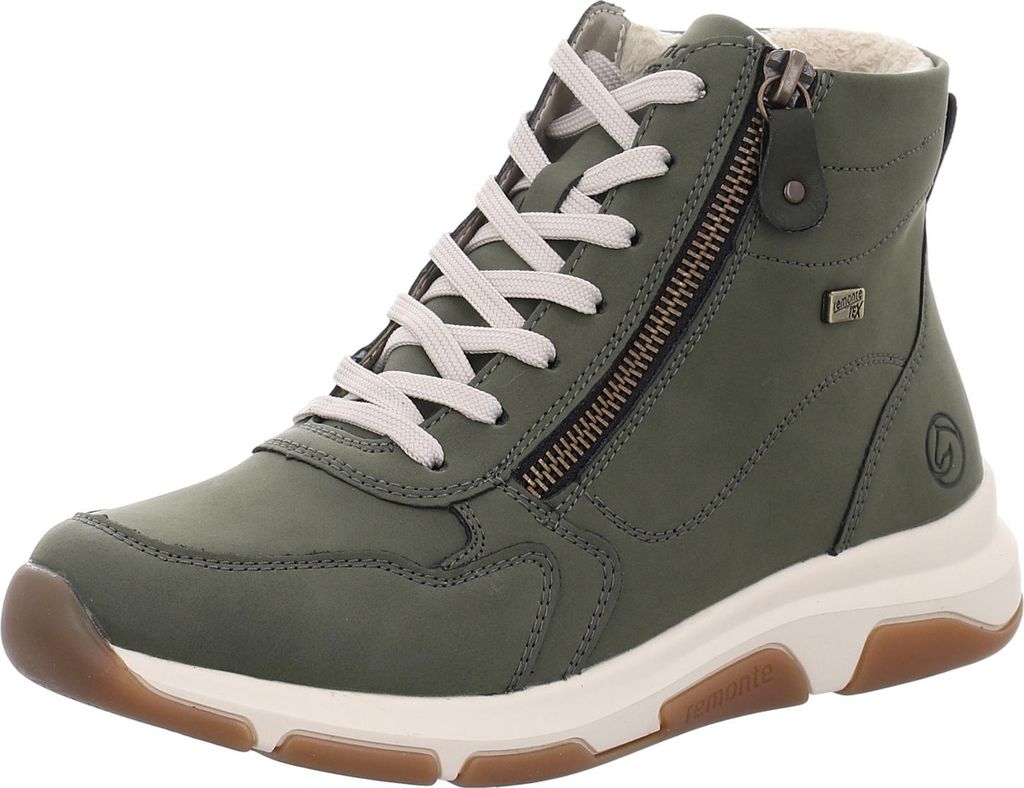 Remonte Schnürstiefel Grün in Gr. 43