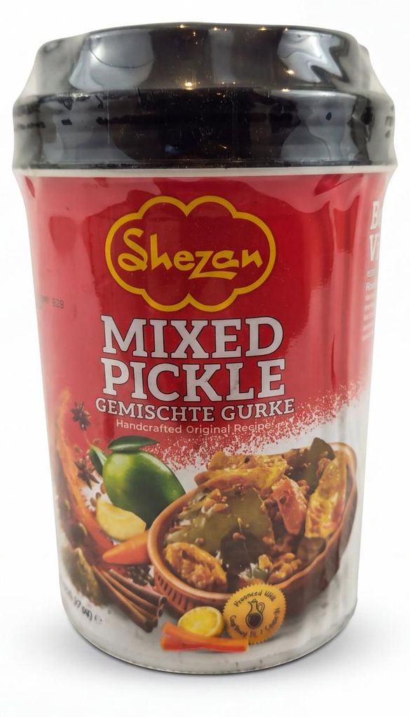 Směs nakládaných zelenin, včetně okurek, Shezan, 1 kg Obrázek produktu 