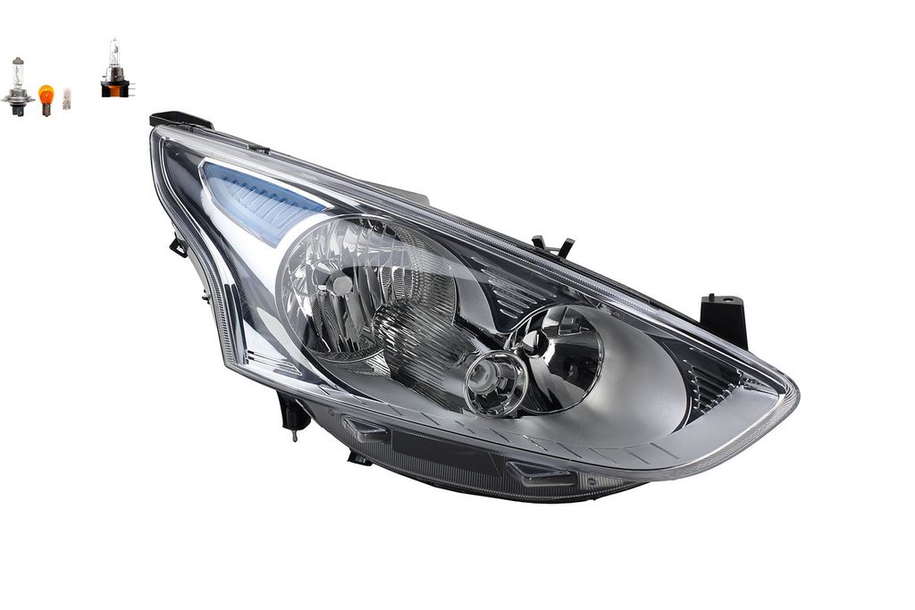 Johns, Scheinwerfer Halogen Front passend für Ford B-Max 10/2012- Rechts + Leuchtmittel 1776015