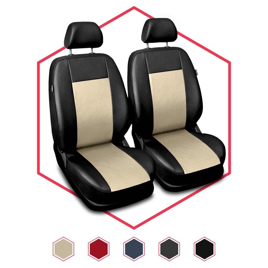 Autositzbezüge Universal Schonbezüge Sitzauflage PKW 1+1 Vorne für Opel Calibra