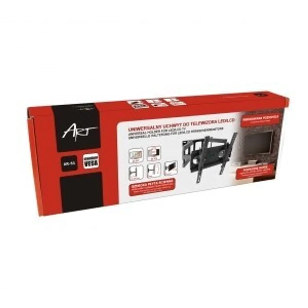 Fini les Reflets : Support TV Mural ART RAMT AR-51 Orientable et Solide - 9