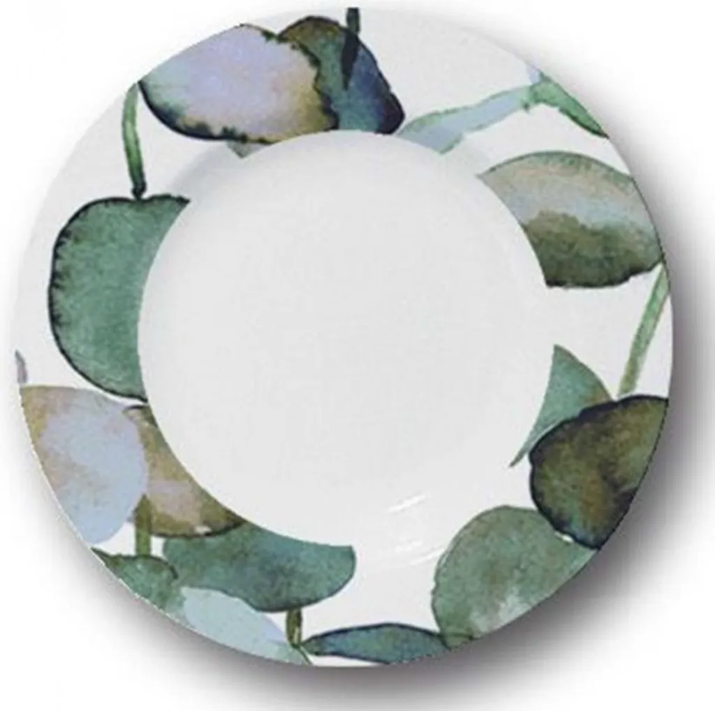 Piatti Fondi Verde Tiffany x6 23cm | Servizio Tavola Moderno Elegante
