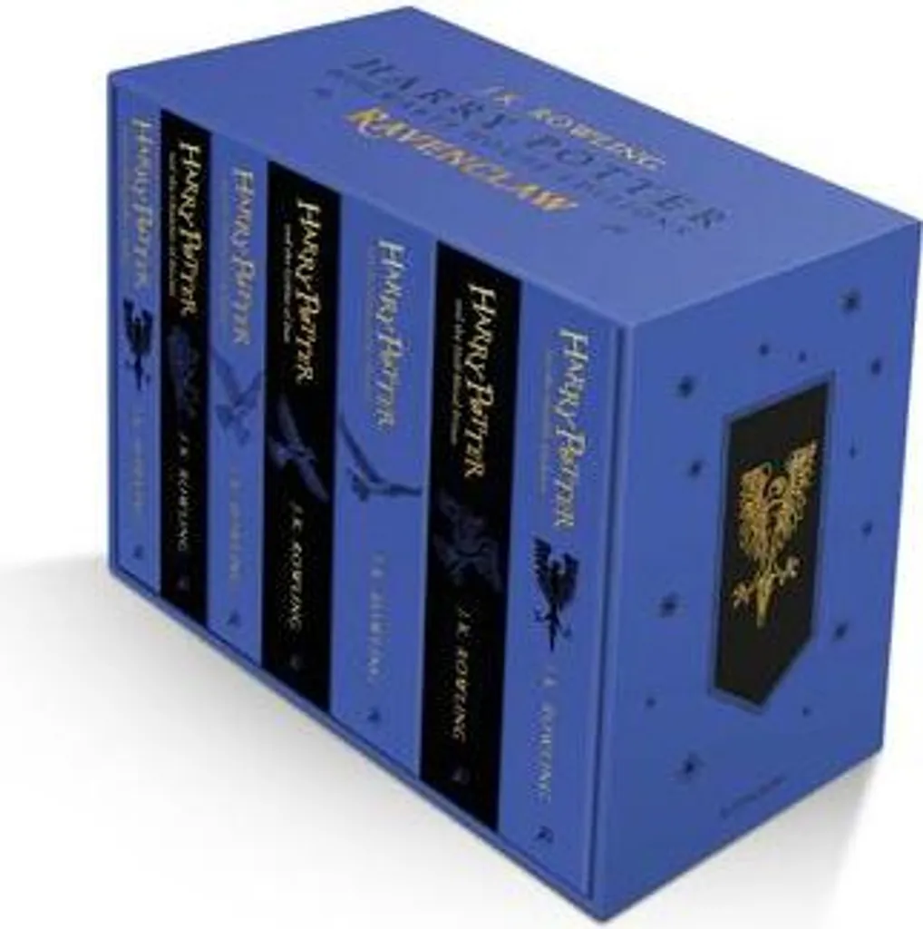 Harry Potter Ravenclaw Coffret Complet pour Ranger et Protéger vos Livres